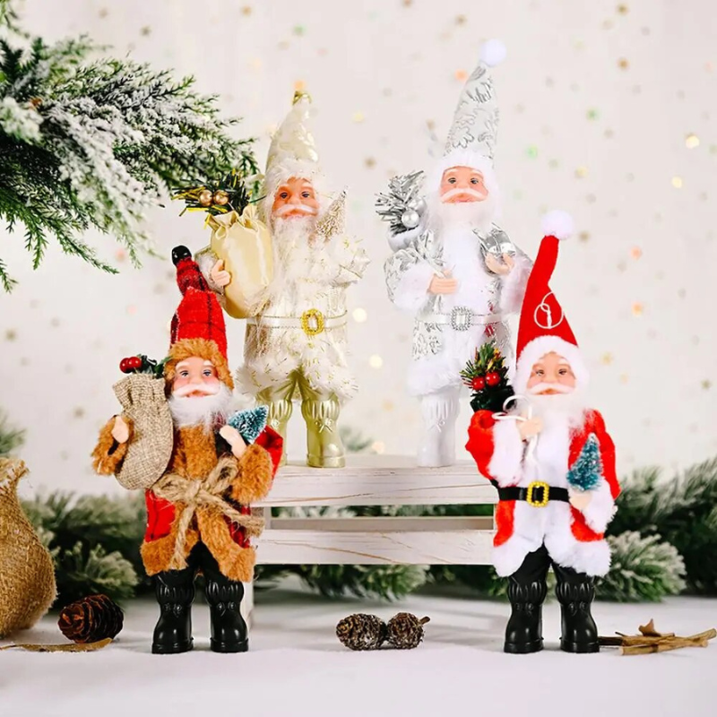 Boneco Papai Noel Decorativo 30cm Powerstill