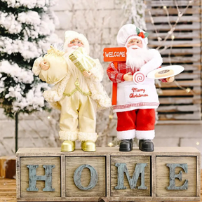 Boneco Papai Noel Decorativo 30cm Powerstill