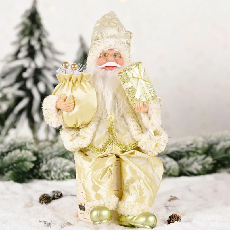 Boneco Papai Noel Decorativo 30cm Powerstill