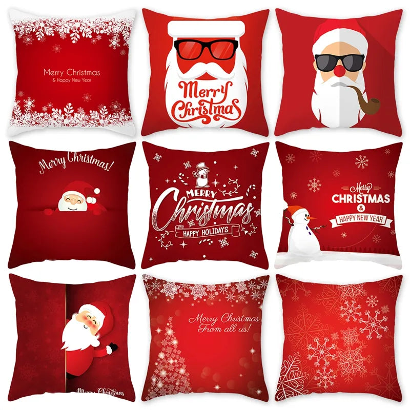 Capas de Almofadas de Natal 45x45cm Powerstill