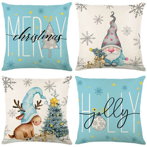 Conjunto 4 Capas Almofada de Natal