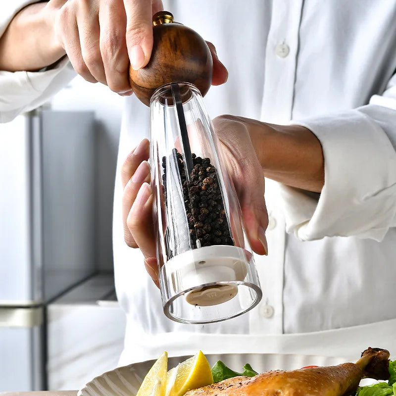 Moedor Manual de Sal e Pimenta em Cerâmica para Cozinha