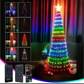 Pisca Pisca Natal LED RGB com Sensor e App - IP68 USB