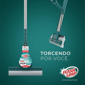 Mop Limpeza Geral Plus, MOP7671, Verde, Flash Limp - powerstill