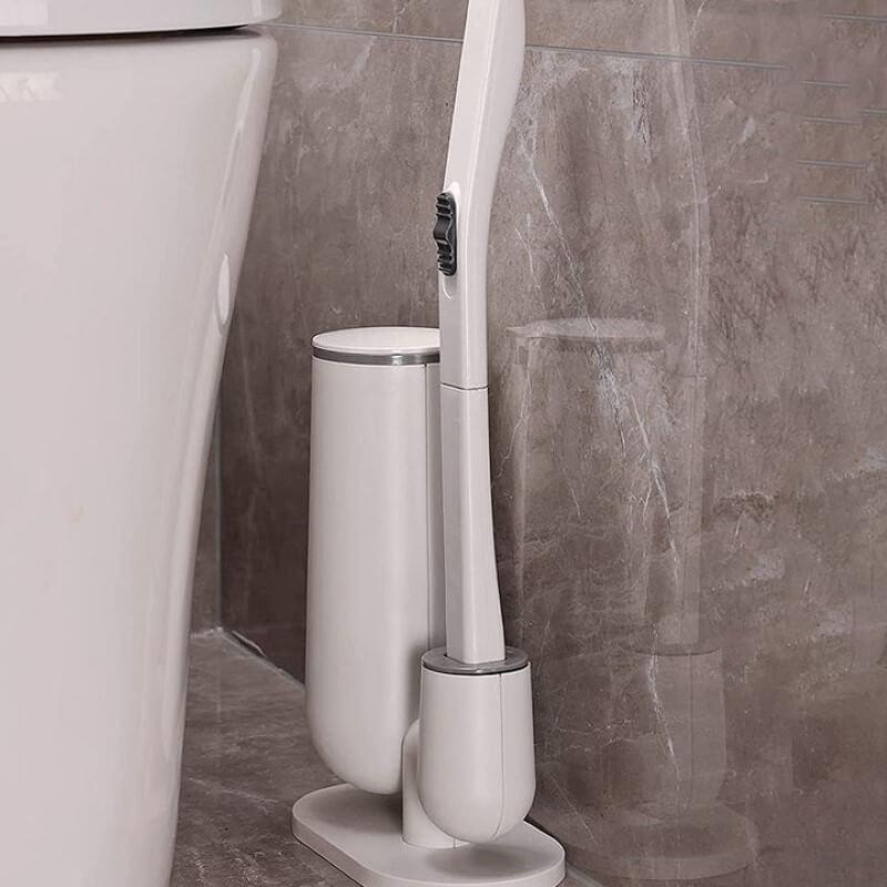 Escova Sanitária Descartável Para Limpeza do Vaso Sanitário Power Plus - Bônus 10 Refis - powerstill